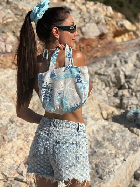 Aegean Breeze Tote