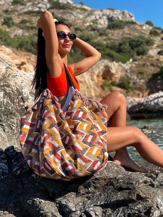 Terra Boho Beach Bag